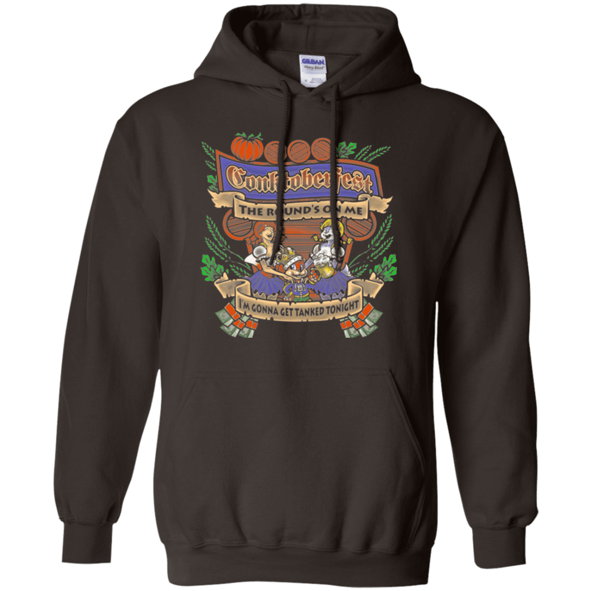 Sweatshirts Dark Chocolate / Small Conktoberfest Pullover Hoodie