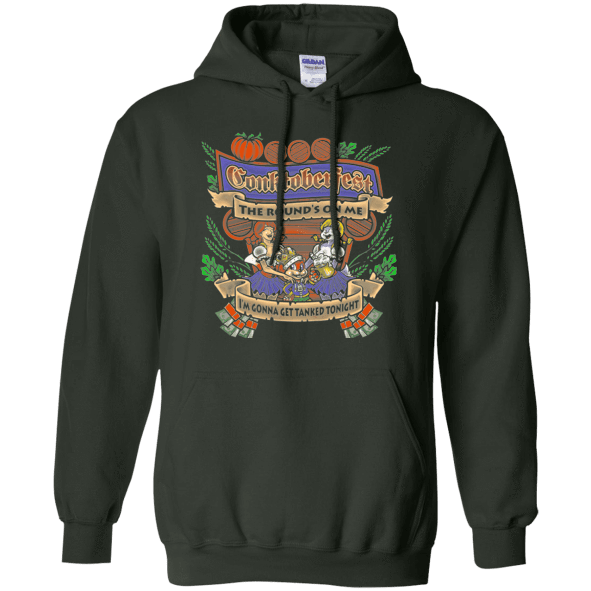 Sweatshirts Forest Green / Small Conktoberfest Pullover Hoodie