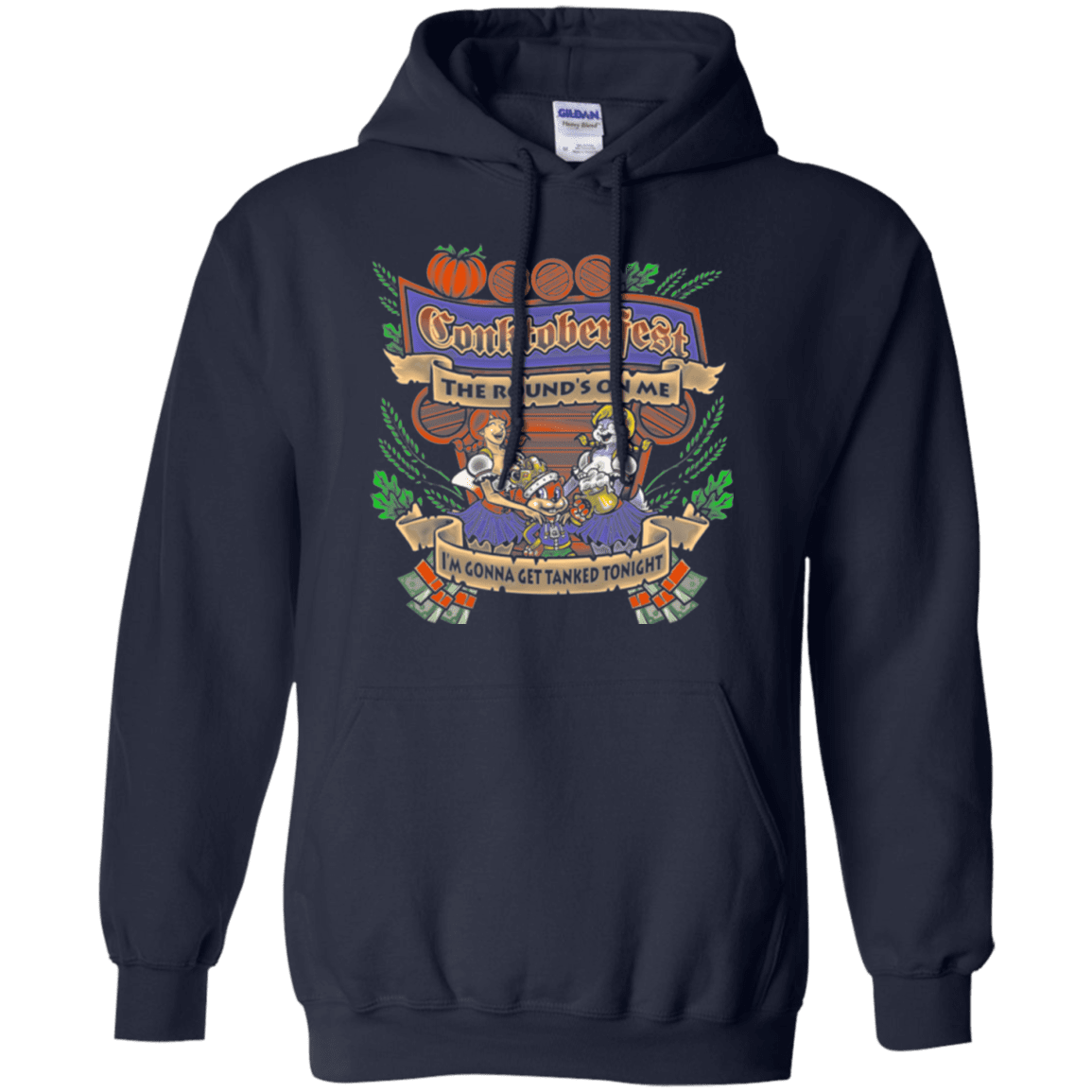 Sweatshirts Navy / Small Conktoberfest Pullover Hoodie