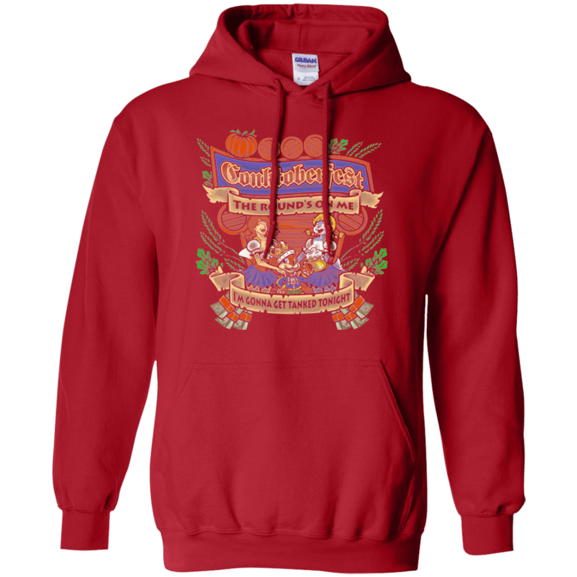 Sweatshirts Red / Small Conktoberfest Pullover Hoodie