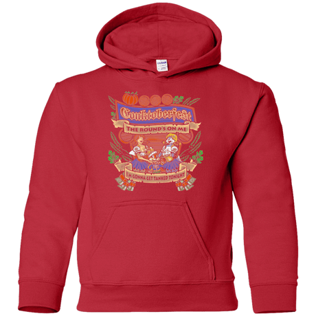 Sweatshirts Red / YS Conktoberfest Youth Hoodie
