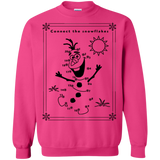 Sweatshirts Heliconia / Small Connect the snowflakes Crewneck Sweatshirt