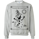 Sweatshirts Sport Grey / Small Connect the snowflakes Crewneck Sweatshirt