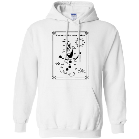 Sweatshirts White / Small Connect the snowflakes Pullover Hoodie