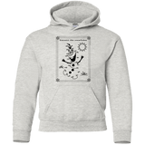 Sweatshirts Ash / YS Connect the snowflakes Youth Hoodie