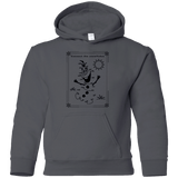 Sweatshirts Charcoal / YS Connect the snowflakes Youth Hoodie