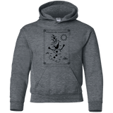 Sweatshirts Dark Heather / YS Connect the snowflakes Youth Hoodie