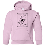 Sweatshirts Light Pink / YS Connect the snowflakes Youth Hoodie