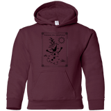 Sweatshirts Maroon / YS Connect the snowflakes Youth Hoodie
