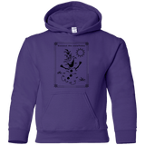 Sweatshirts Purple / YS Connect the snowflakes Youth Hoodie