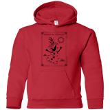 Sweatshirts Red / YS Connect the snowflakes Youth Hoodie