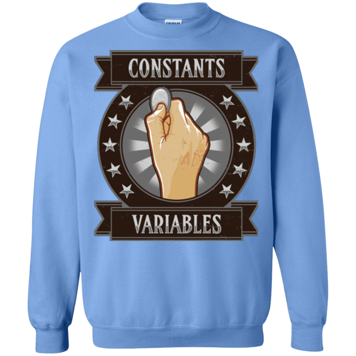 Sweatshirts Carolina Blue / Small CONSTANTS AND VARIABLES Crewneck Sweatshirt