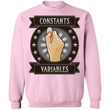 Sweatshirts Light Pink / Small CONSTANTS AND VARIABLES Crewneck Sweatshirt