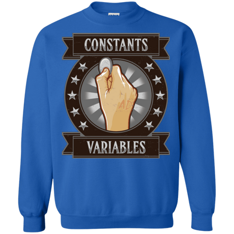 Sweatshirts Royal / Small CONSTANTS AND VARIABLES Crewneck Sweatshirt