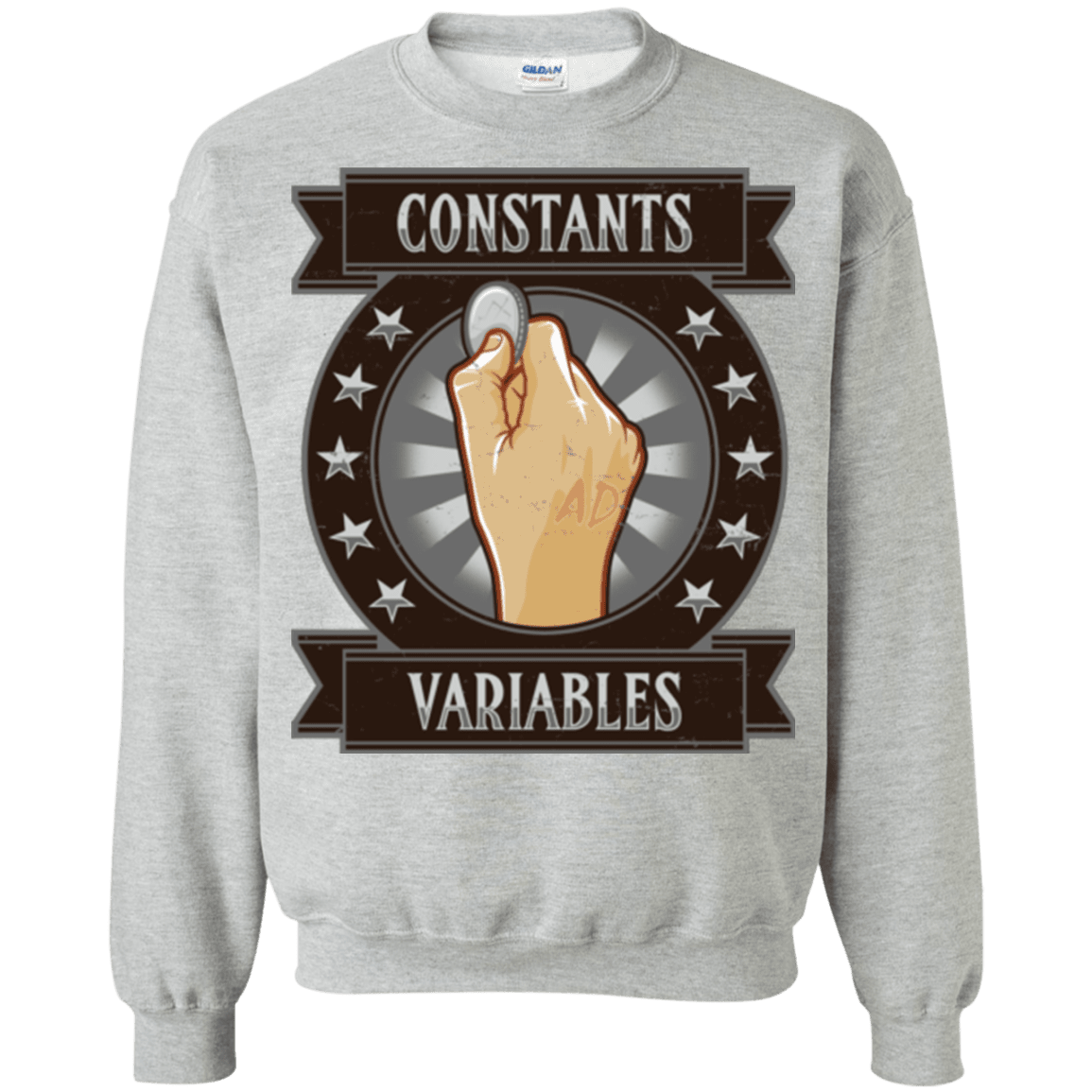 Sweatshirts Sport Grey / Small CONSTANTS AND VARIABLES Crewneck Sweatshirt