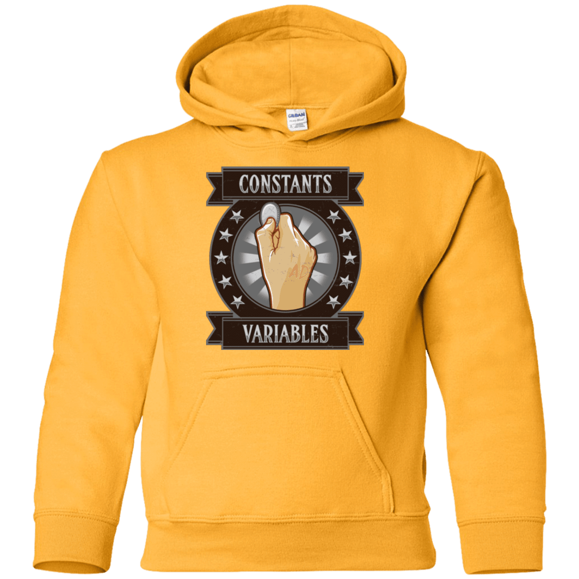 Sweatshirts Gold / YS CONSTANTS AND VARIABLES Youth Hoodie