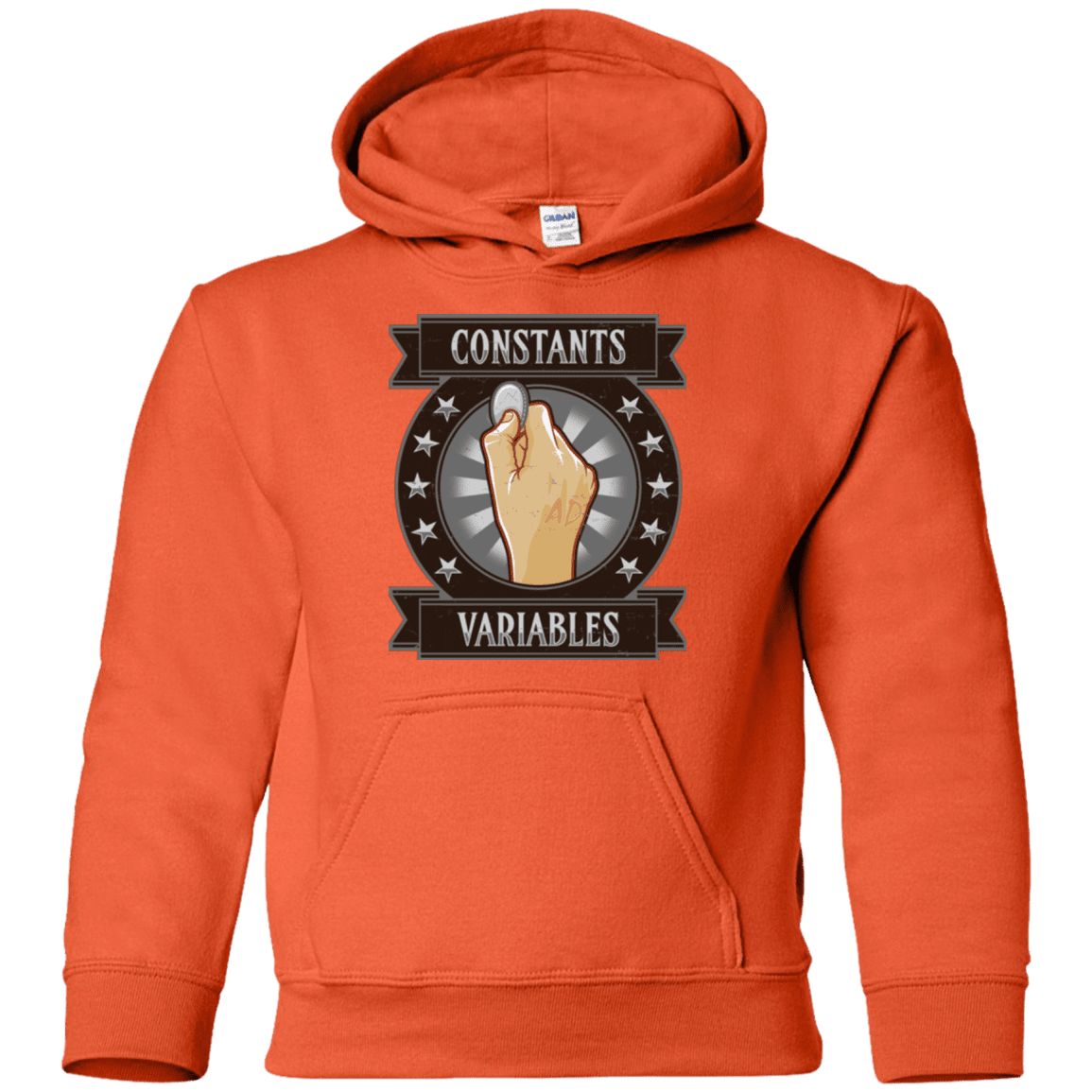 Sweatshirts Orange / YS CONSTANTS AND VARIABLES Youth Hoodie