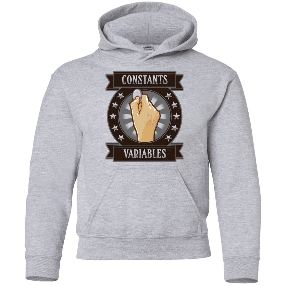 Sweatshirts Sport Grey / YS CONSTANTS AND VARIABLES Youth Hoodie