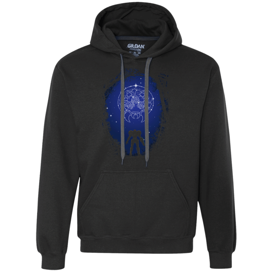 Sweatshirts Black / S Constellation Metroid Premium Fleece Hoodie