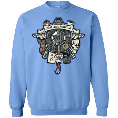 Sweatshirts Carolina Blue / Small Consulting Detective Crewneck Sweatshirt