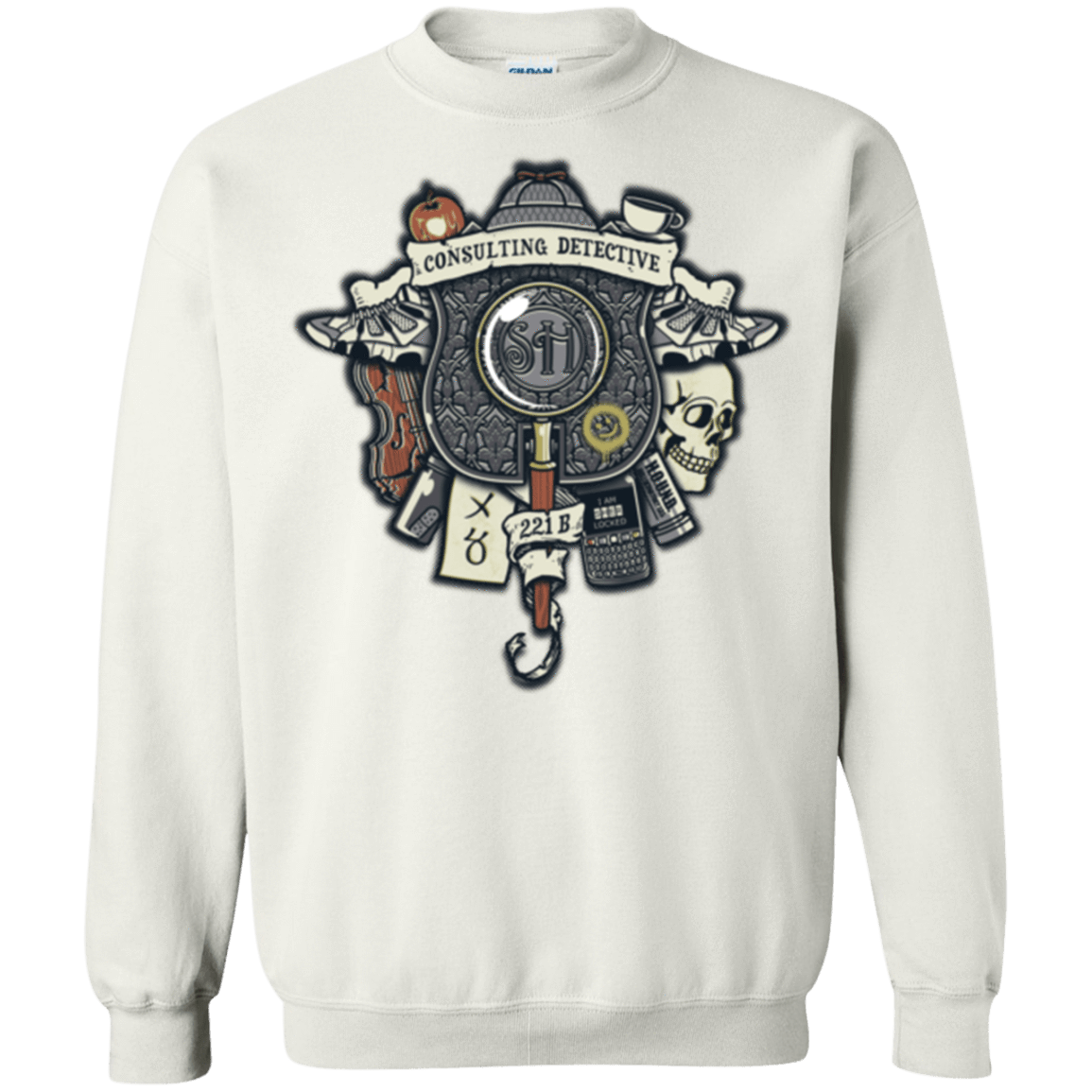Sweatshirts White / Small Consulting Detective Crewneck Sweatshirt