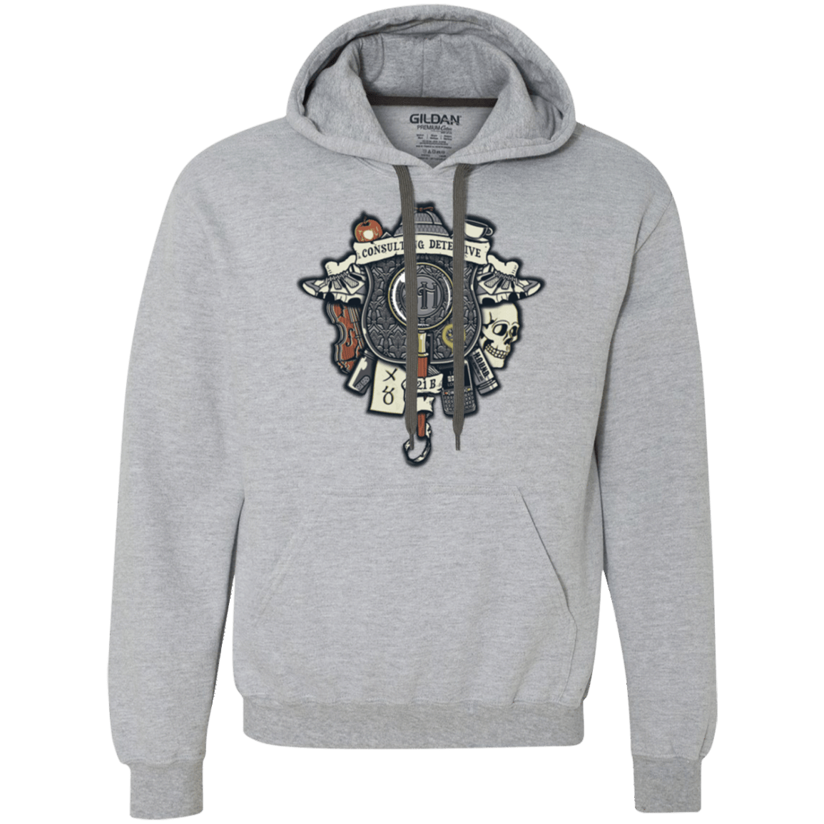 Sweatshirts Sport Grey / Small Consulting Detective Premium Fleece Hoodie