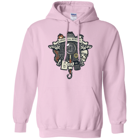 Sweatshirts Light Pink / Small Consulting Detective Pullover Hoodie