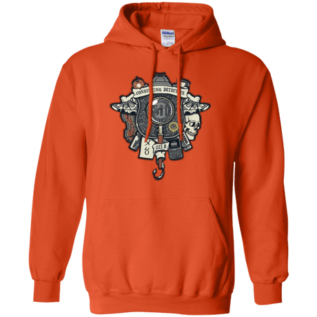 Sweatshirts Orange / Small Consulting Detective Pullover Hoodie