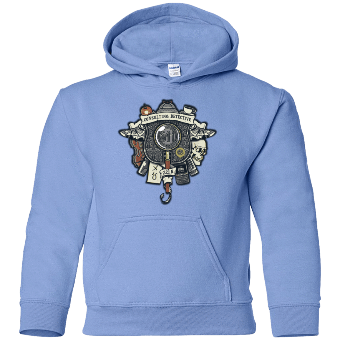 Sweatshirts Carolina Blue / YS Consulting Detective Youth Hoodie