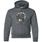 Sweatshirts Dark Heather / YS Consulting Detective Youth Hoodie
