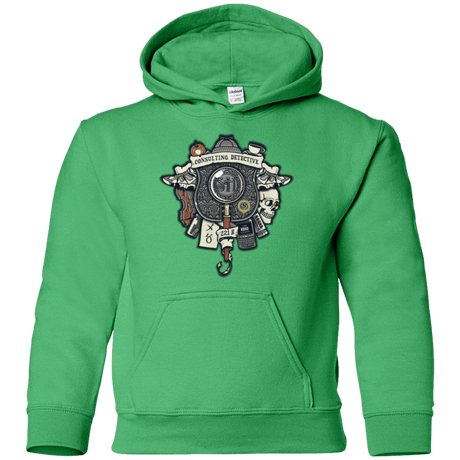 Sweatshirts Irish Green / YS Consulting Detective Youth Hoodie