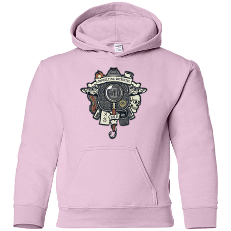 Sweatshirts Light Pink / YS Consulting Detective Youth Hoodie
