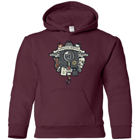 Sweatshirts Maroon / YS Consulting Detective Youth Hoodie