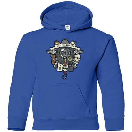 Sweatshirts Royal / YS Consulting Detective Youth Hoodie