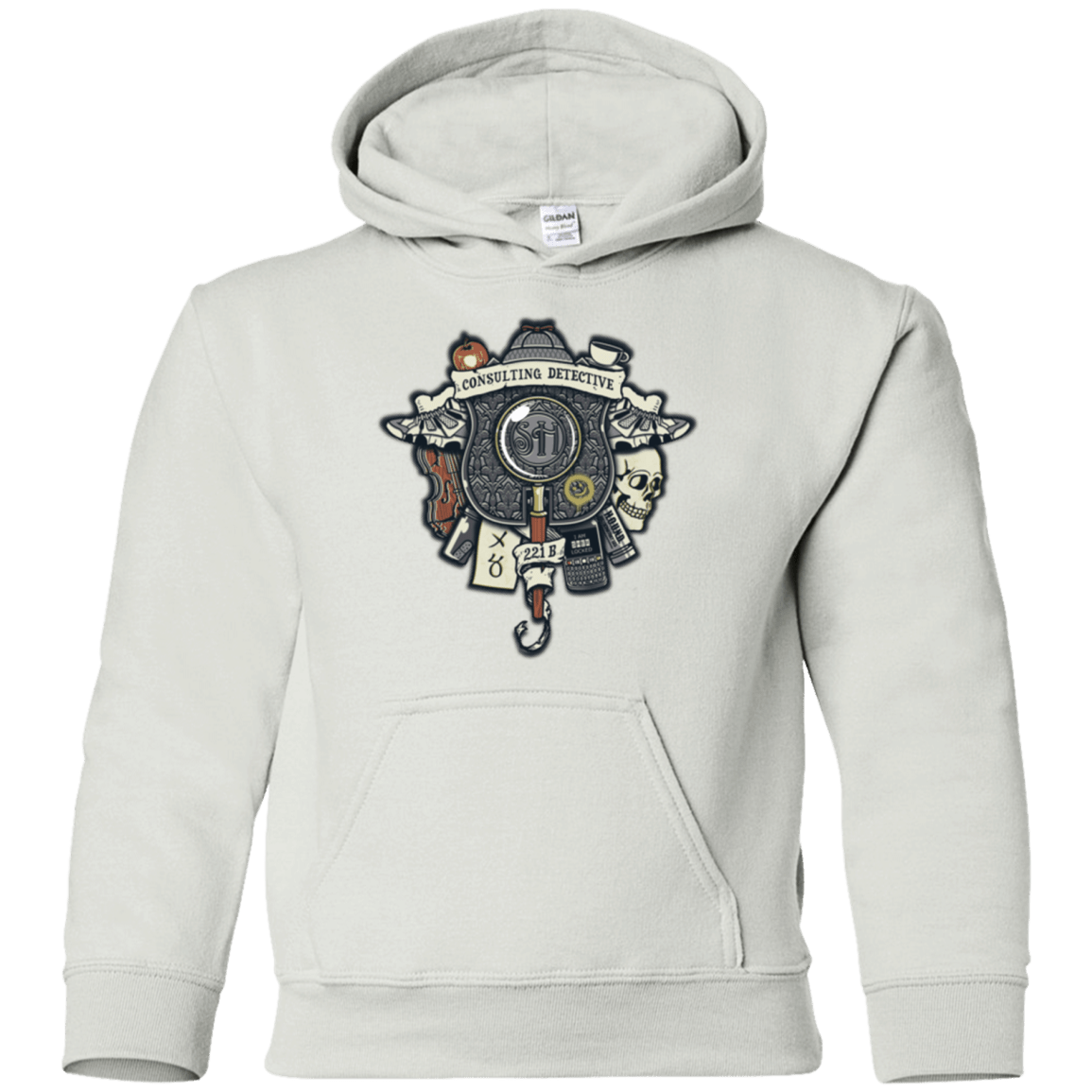 Sweatshirts White / YS Consulting Detective Youth Hoodie