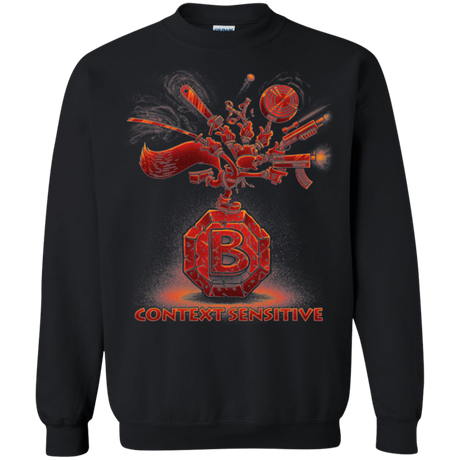 Sweatshirts Black / Small Context Sensitive Crewneck Sweatshirt