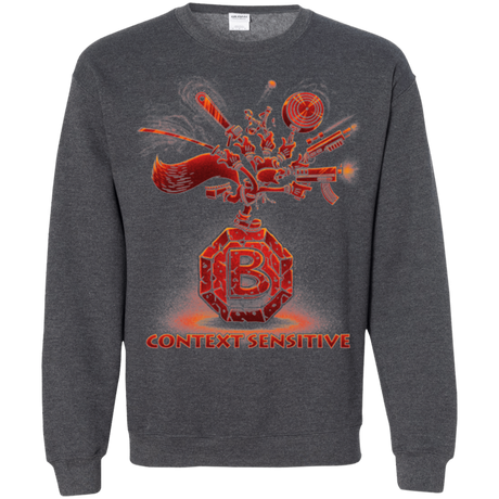 Sweatshirts Dark Heather / Small Context Sensitive Crewneck Sweatshirt