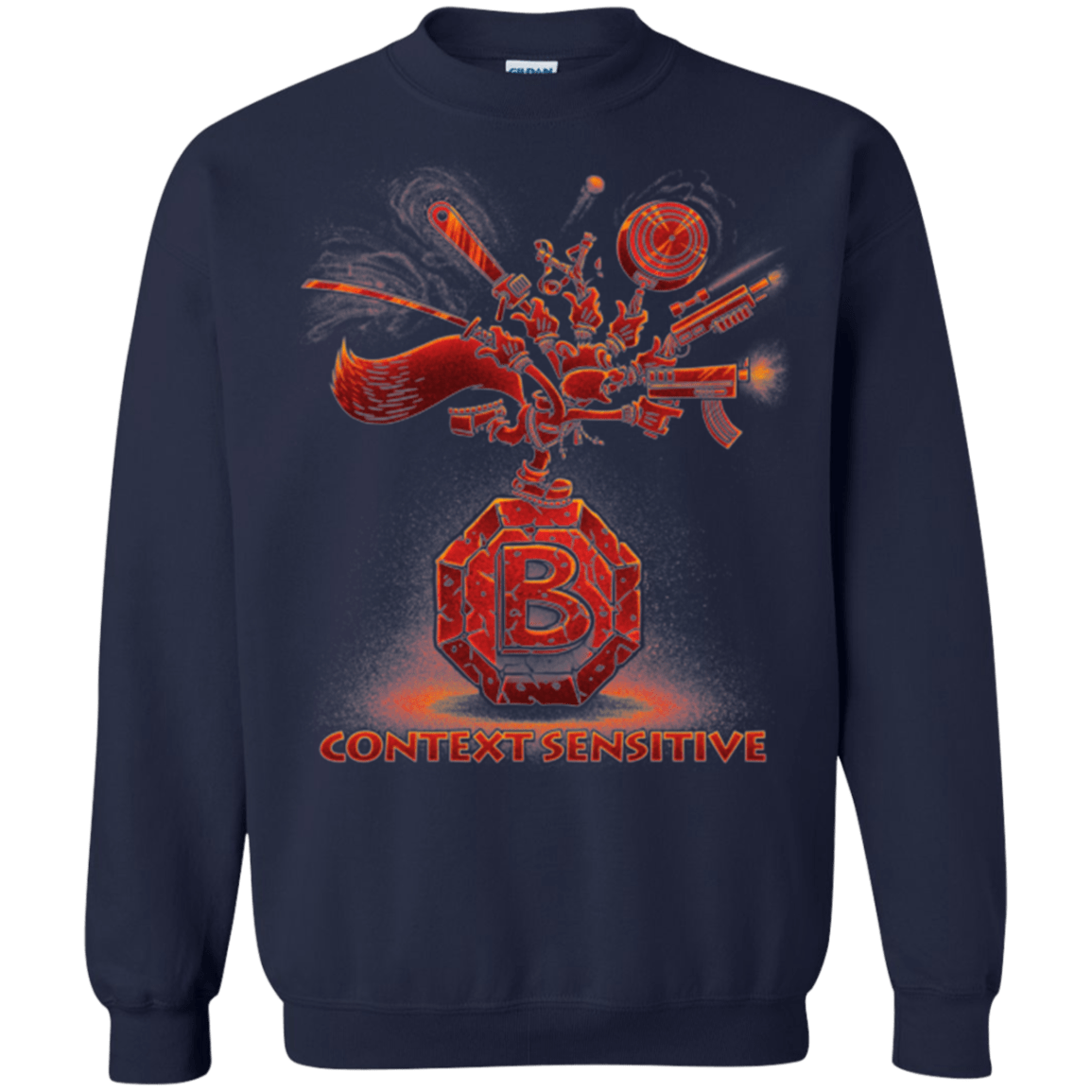Sweatshirts Navy / Small Context Sensitive Crewneck Sweatshirt