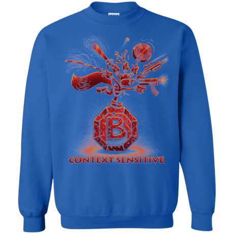 Sweatshirts Royal / Small Context Sensitive Crewneck Sweatshirt