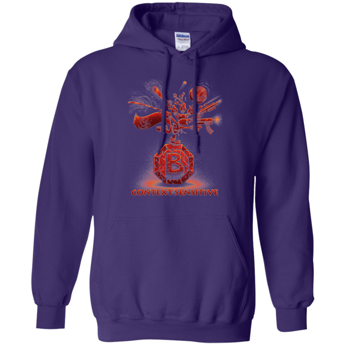 Sweatshirts Purple / Small Context Sensitive Pullover Hoodie