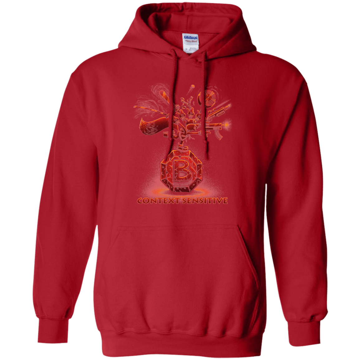 Sweatshirts Red / Small Context Sensitive Pullover Hoodie