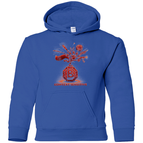Sweatshirts Royal / YS Context Sensitive Youth Hoodie