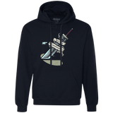 Sweatshirts Navy / Small Continue Premium Fleece Hoodie