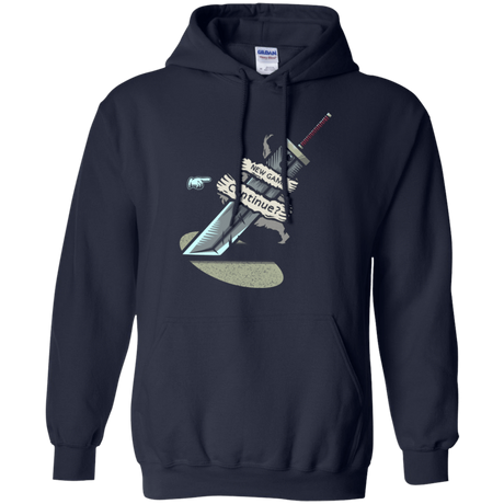 Sweatshirts Navy / Small Continue Pullover Hoodie