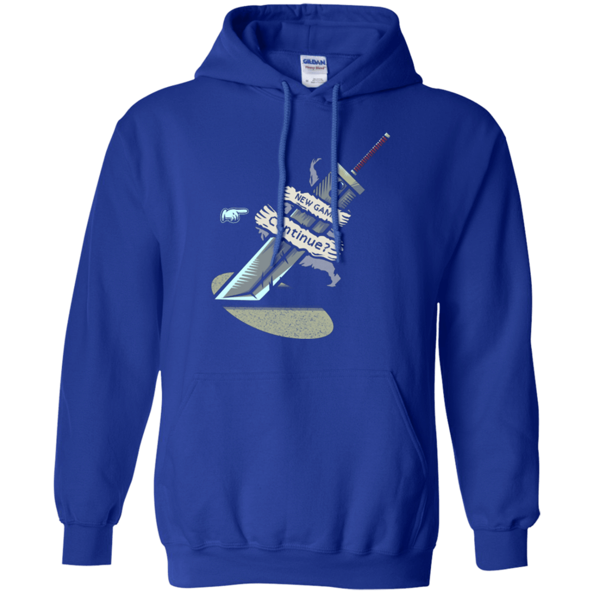 Sweatshirts Royal / Small Continue Pullover Hoodie