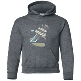 Sweatshirts Dark Heather / YS Continue Youth Hoodie