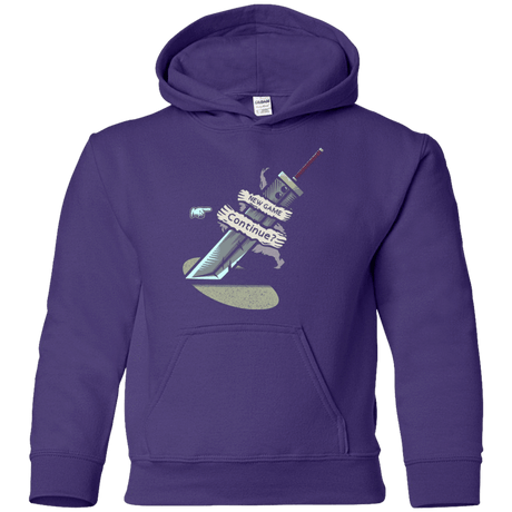Sweatshirts Purple / YS Continue Youth Hoodie