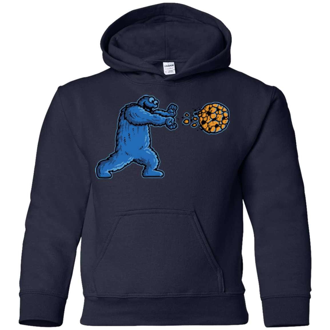 Sweatshirts Navy / YS COOKIE DOUKEN Youth Hoodie