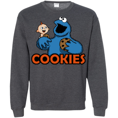 Sweatshirts Dark Heather / S Cookies Crewneck Sweatshirt