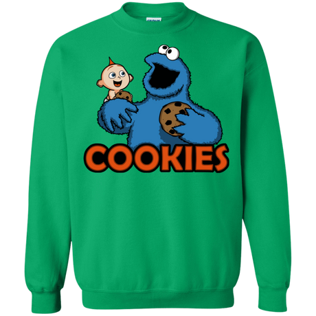 Sweatshirts Irish Green / S Cookies Crewneck Sweatshirt